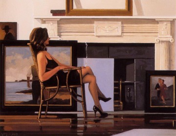 El modelo y el vagabundo Contemporáneo Jack Vettriano Pinturas al óleo